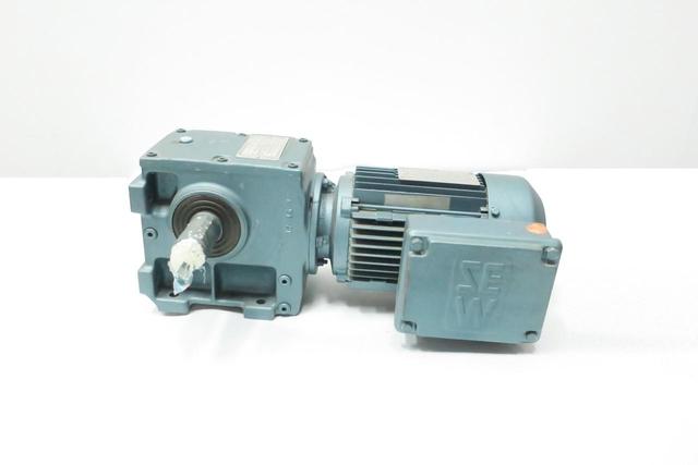 SEW EURODRIVE S52DT80N4 GEARMOTOR 57RPM 1HP 230/460V-AC