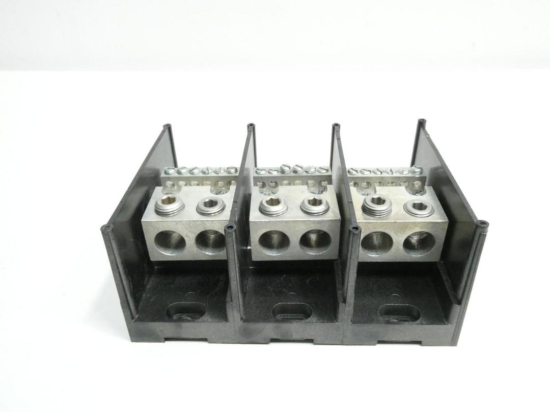 FERRAZ SHAWMUT 69143 POWER DISTRIBUTION BLOCK 3P 600V-AC