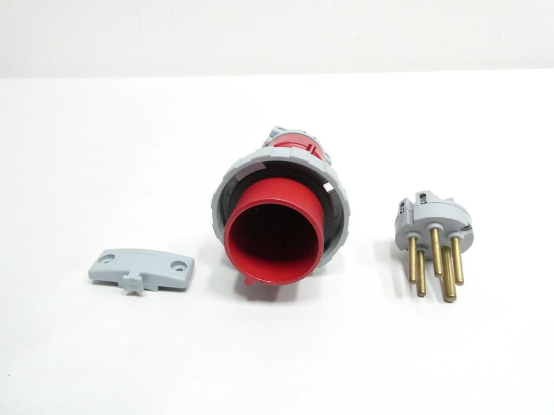 LEVITON 520P7W IEC PIN & SLEEVE PLUG 5W 4P 20A AMP 480V-AC