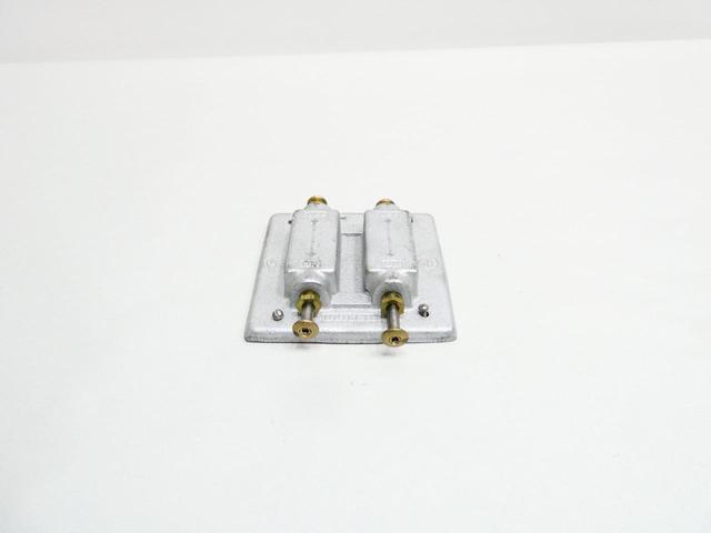 APPLETON FSK-2VTS 2-GANG TUMBLER SWITCH COVER