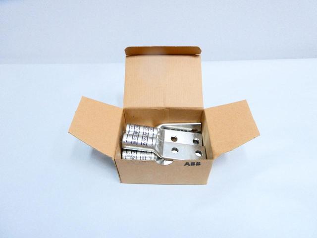 BOX OF 6 THOMAS & BETTS 54876BEPH TWO HOLE COPPER LUG