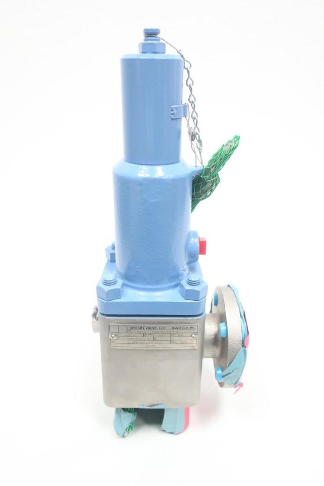 CROSBY JMAK-BS TYPE B STAINLESS FLANGED RELIEF VALVE 600PSI 20GPM 3/4X1IN
