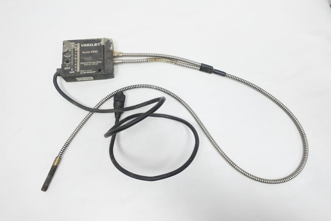 VIDEOJET SEIC PRINTER FIBER OPTIC DETECTOR ASSEMBLY