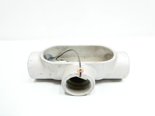 CROUSE HINDS T77 IRON CONDUIT OUTLET BODY T 2-1/2IN