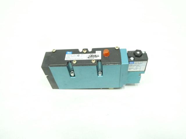 MAC 93A-LAB-000-DM-DDAP-2DN PNEUMATIC SOLENOID VALVE 24V-DC 30-120PSI