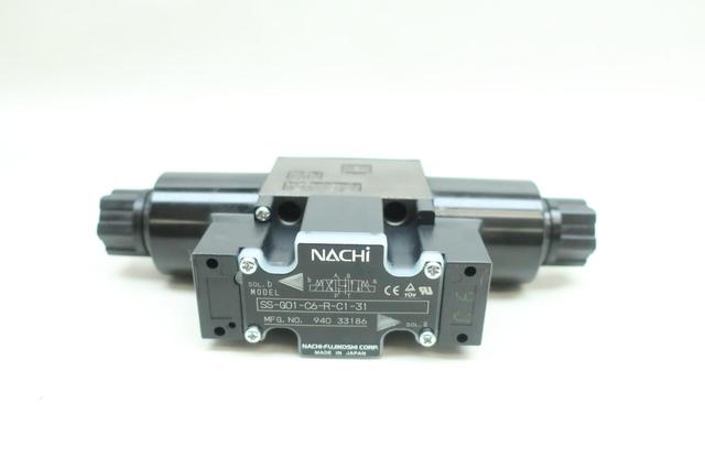 NACHI SS-G01-C6-R-C1-31 HYDRAULIC DIRECTIONAL CONTROL VALVE 110V-AC