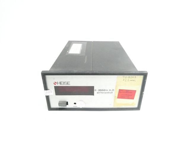 HEISE 710A PRESSURE INDICATOR 0-2000IN-H2O 110V-AC