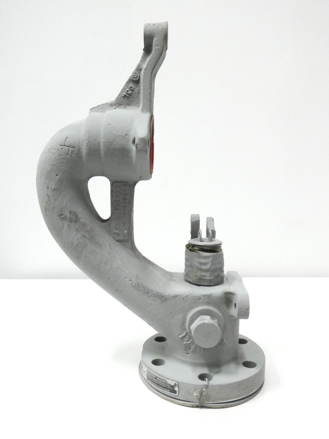 DIAMOND POWER 53A011350R STEEL SOOT BLOWER POPPET VALVE 650PSI