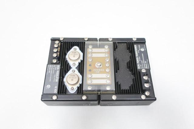 DEVAR 19-601A 222361 222116 DUAL POWER TRANSFORMER 300MA 117V-AC 18V-DC