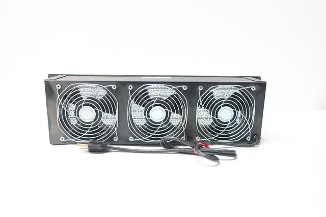 COMAIR ROTRON MB9100-100 MODULAIR COOLING AXIAL FAN TRAY ASSEMBLY 115V-AC