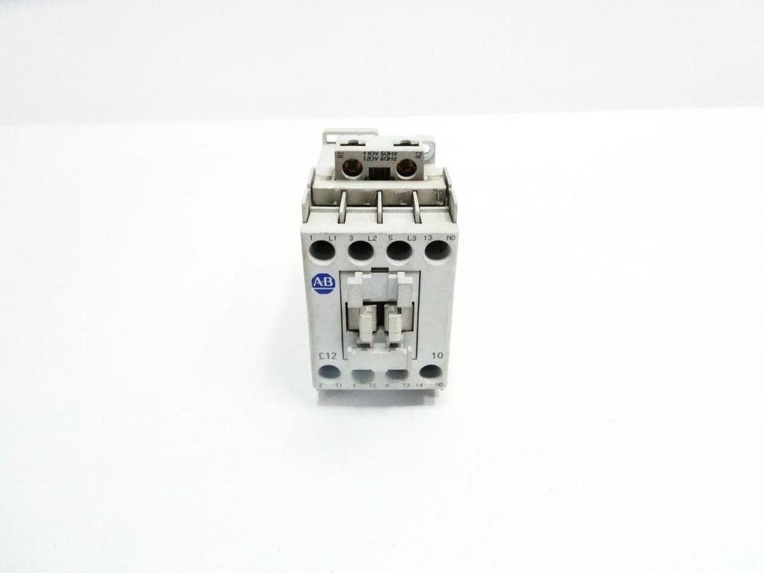 ALLEN BRADLEY 100-C12D10 AC CONTACTOR 120V-AC 25A AMP 7.5HP