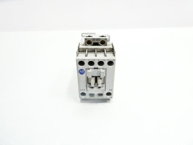 ALLEN BRADLEY 100-C12D10 AC CONTACTOR 120V-AC 25A AMP 7.5HP