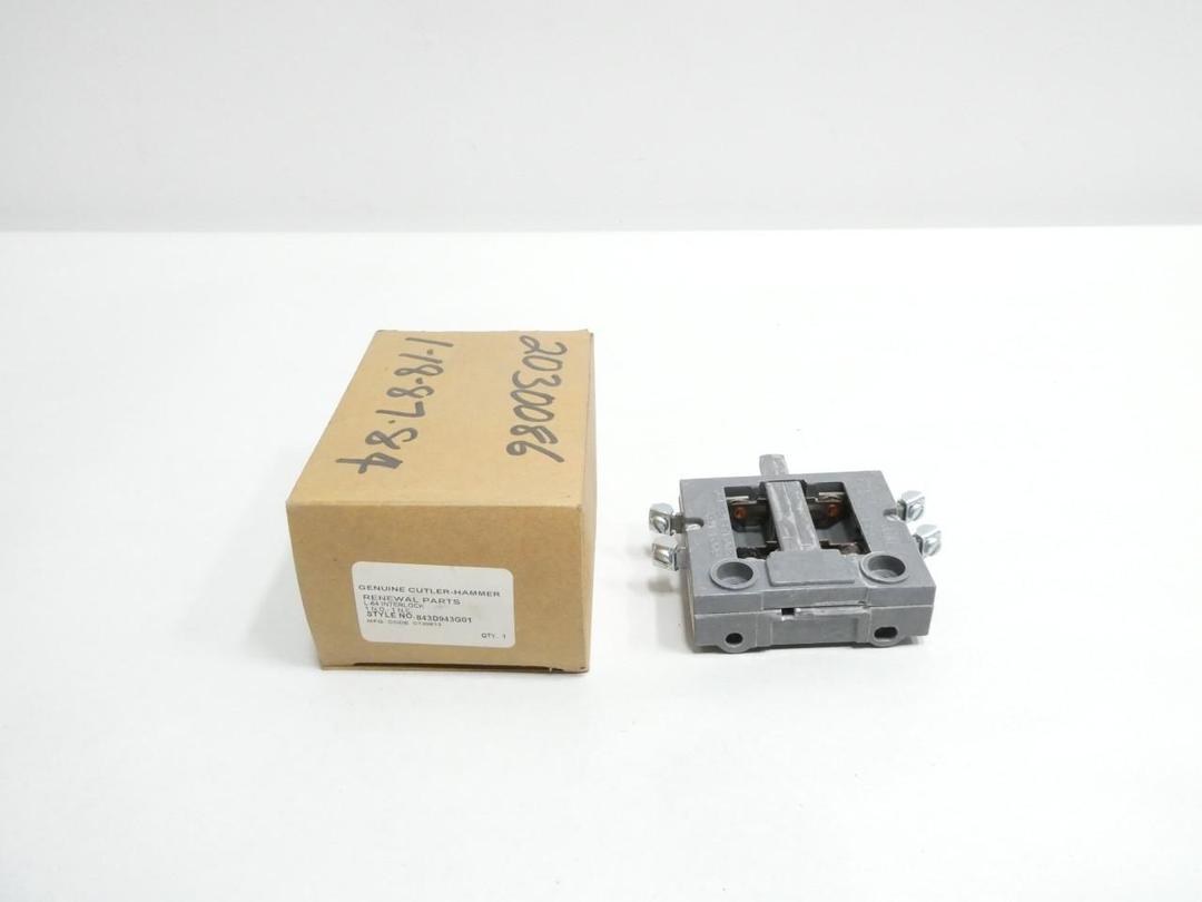 CUTLER HAMMER 843D943G01 L-64 INTERLOCK