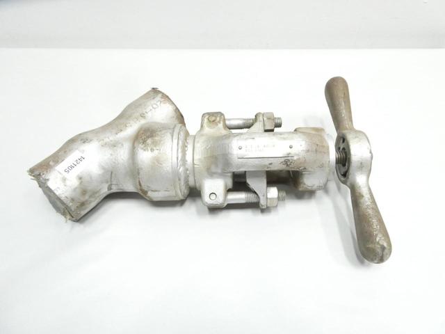 EDWARD VALVE 9626 MANUAL STEEL BUTT WELD GLOBE VALVE 1-1/2IN 2500