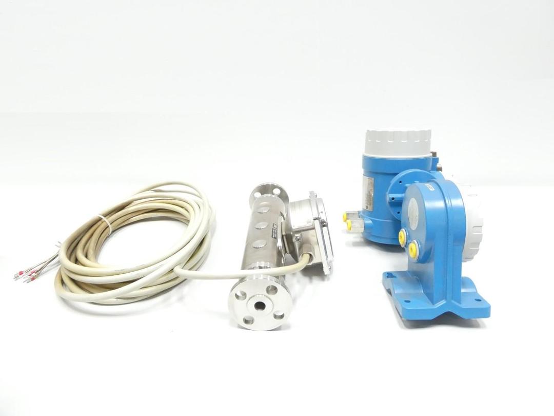 ENDRESS HAUSER 63MT08-SAA00B2AB1A PROMASS MASS FLOW MEASURING SYSTEM 85-260V-AC