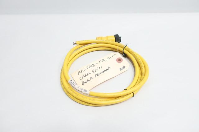 ALLEN BRADLEY 889N-F5AE-6F CABLE 5-PIN QUICK DISCONNECT 6FT