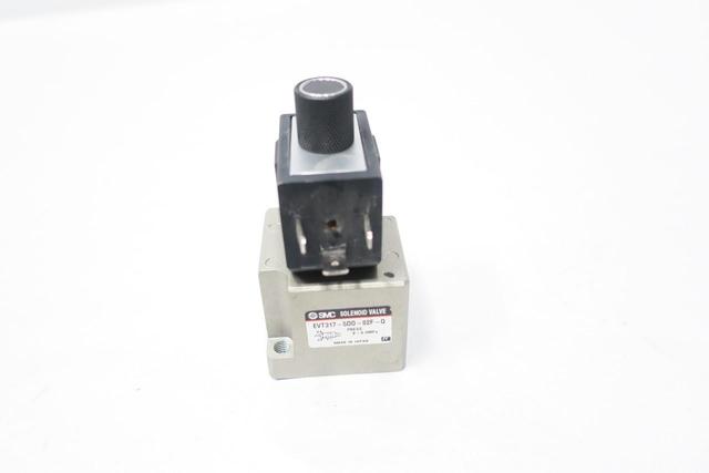 SMC EVT317-5DO-02F-Q PNEUMATIC SOLENOID VALVE 24V-DC 0.9MPA 1/4IN NPT