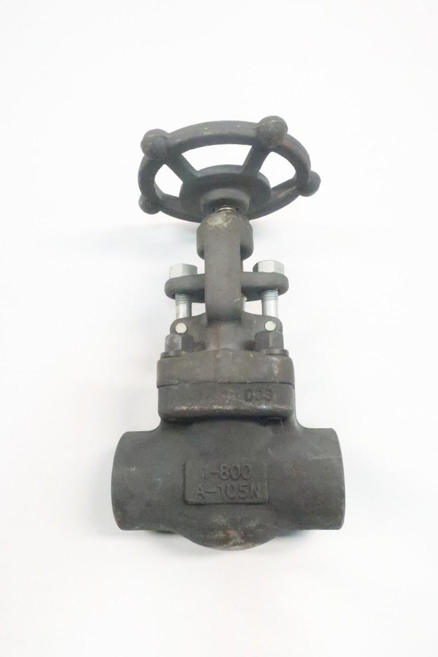 WALWORTH 5520-S MANUAL STEEL GLOBE VALVE 1IN NPT 800