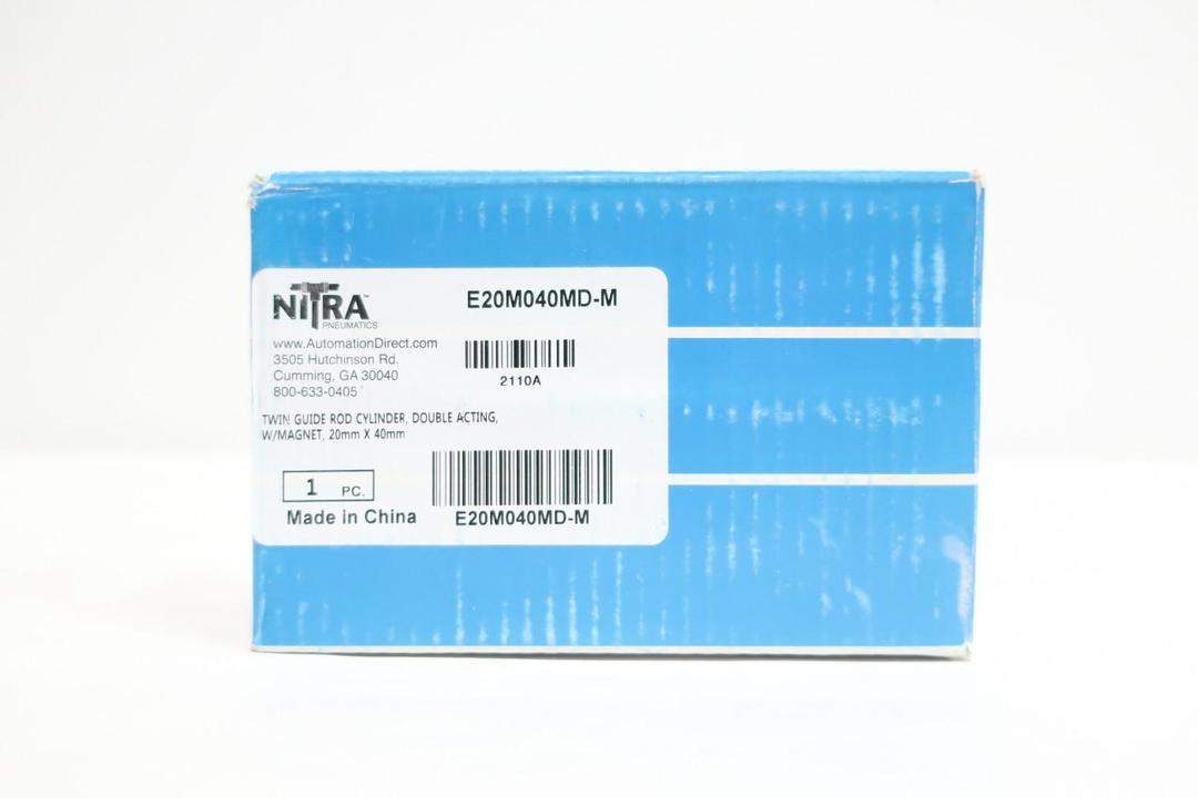 NITRA E20M040MD-M GUIDED SLIDE CYLINDER 20MM 40MM