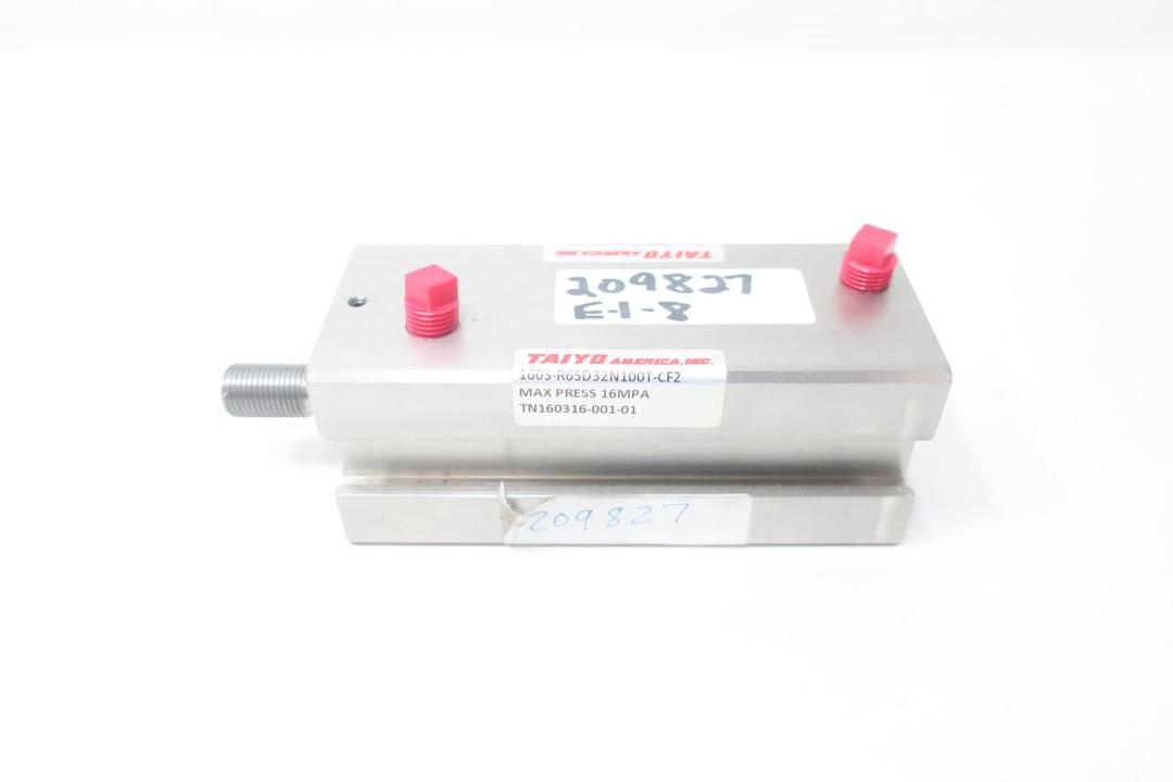 TAIYO 160S-R6SD32N100T-CF2 DOUBLE ACTING HYDRAULIC CYLINDER 32MM 100MM 16MPA