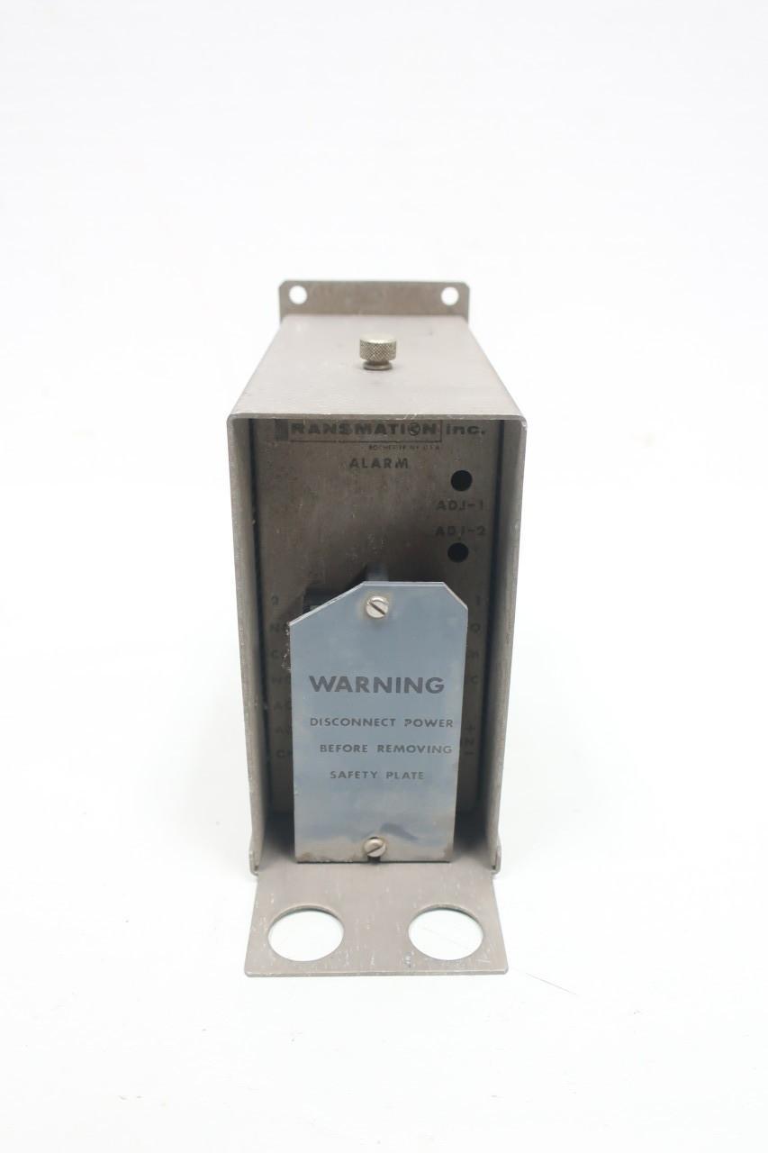 TRANSMATION 530A-30 ALARM MODULE 1-5V-DC 117V-AC