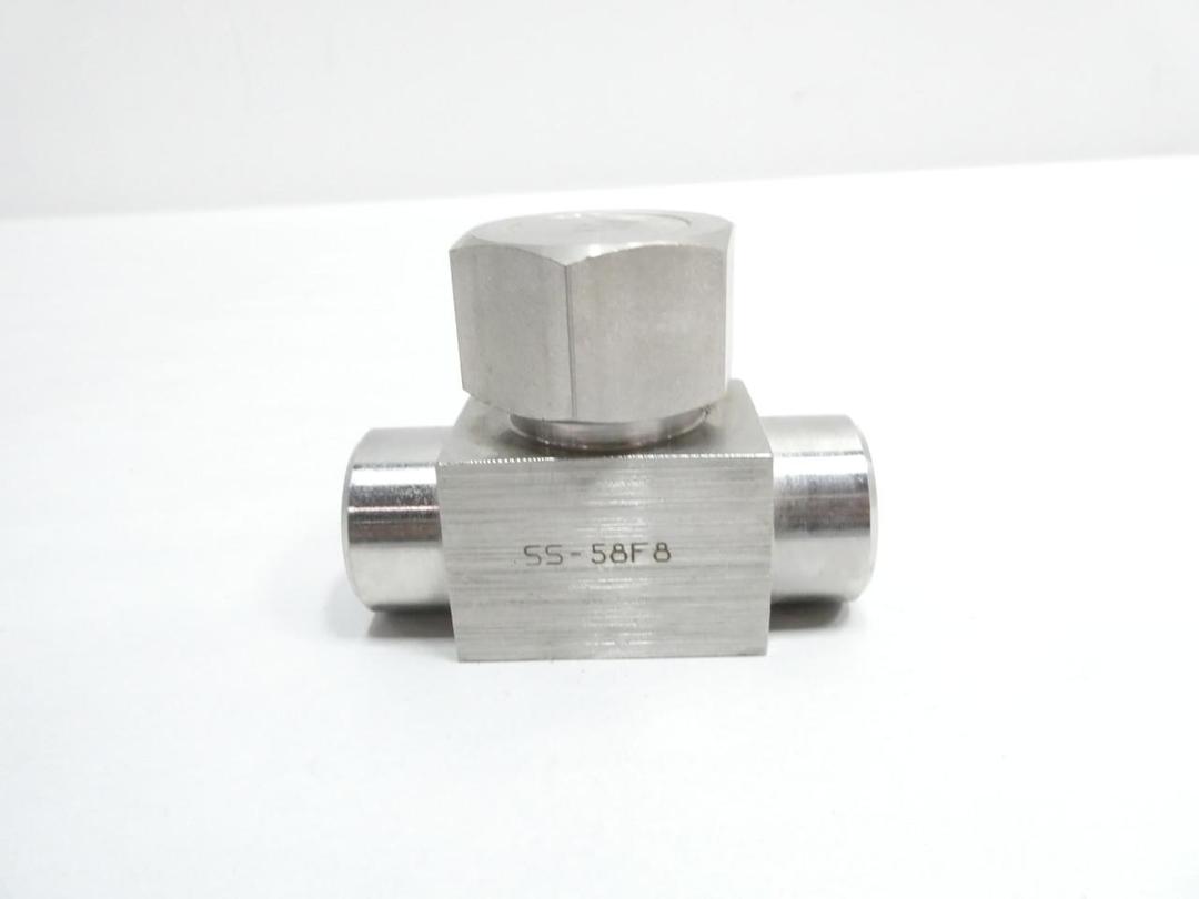 NUPRO SS-58F8 HYDRAULIC CHECK VALVE 1/2IN NPT