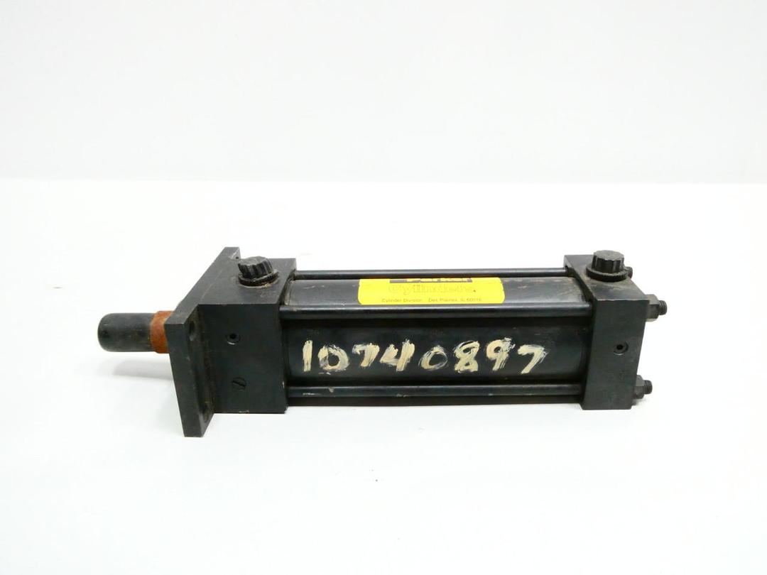 PARKER 02.00CJ2AUV34AC5.000 DOUBLE ACTING PNEUMATIC CYLINDER 2IN X 5IN 250PSI