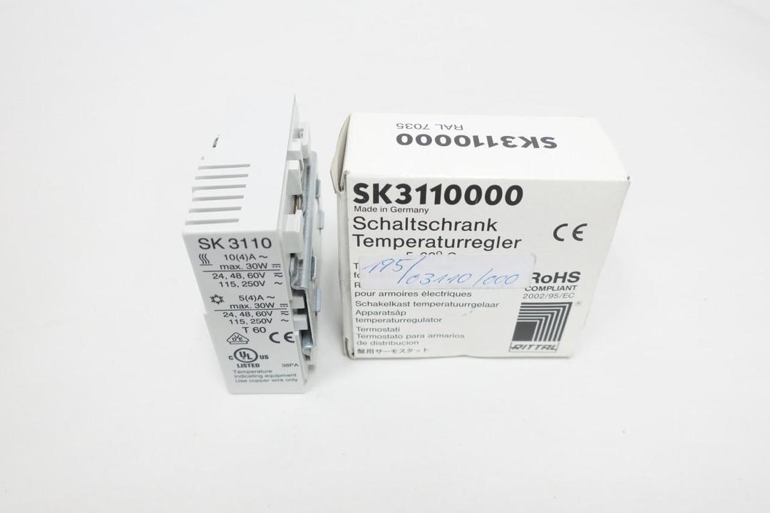 RITTAL SK3110000 THERMOSTAT 41-131F 115/250V-AC