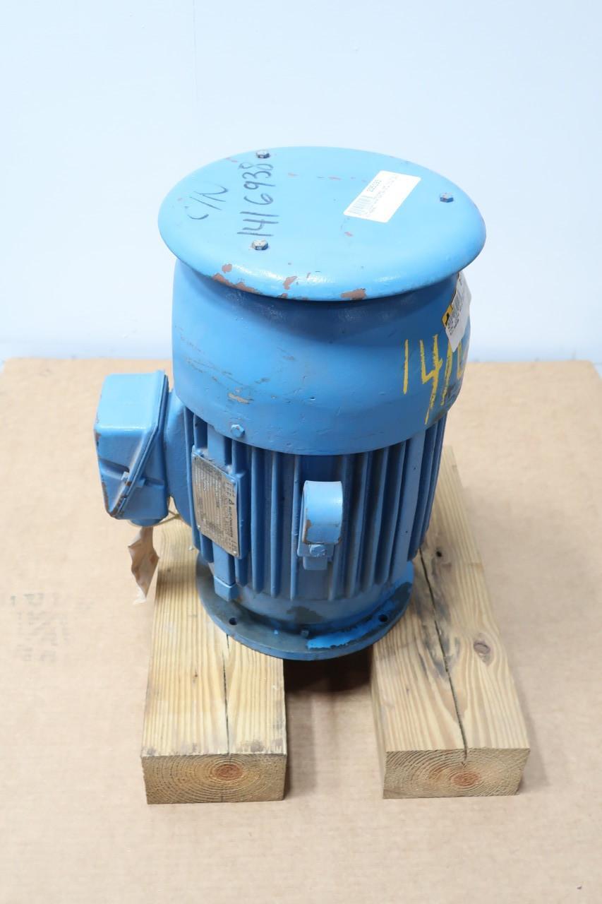 ALLIS CHALMERS RGZV-TL AC MOTOR 215LP 3PH 10HP 3500RPM 230/460V-AC