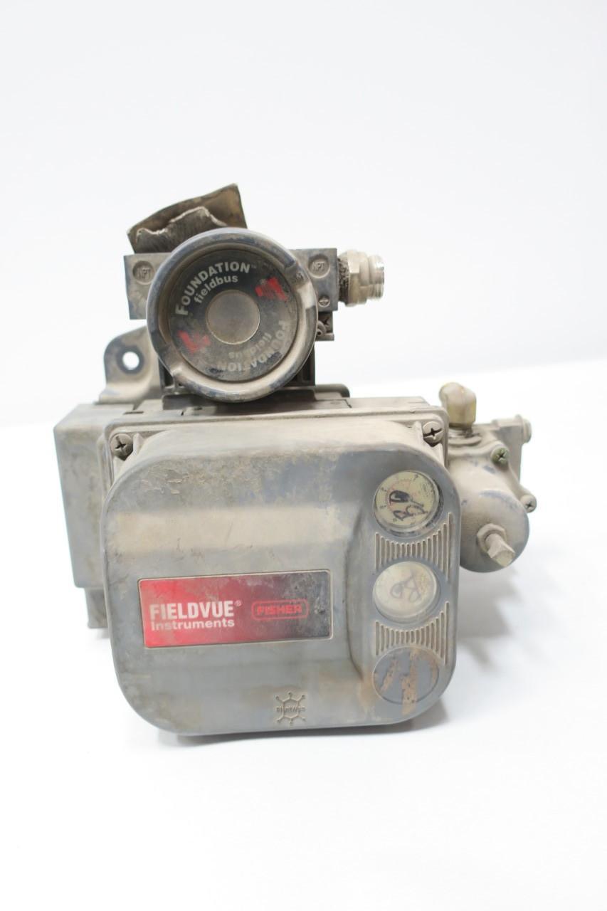 FISHER DVC6010F FIELDVUE ELECTRO-PNEUMATIC VALVE POSITIONER 30V-DC