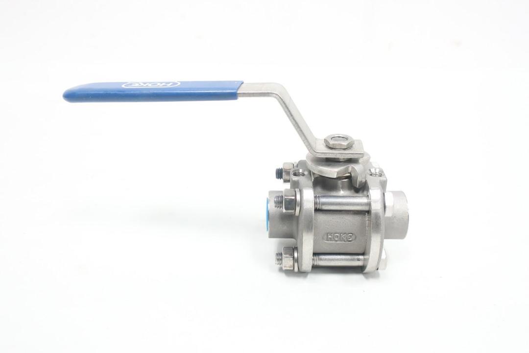 HOKE H7BL2F6YL MANUAL STAINLESS BALL VALVE 3/8IN NPT