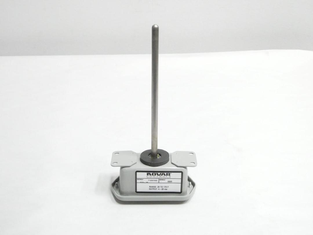 NOVAR CONTROLS 712007000 DUCT TEMPERATURE SENSOR 20-170F