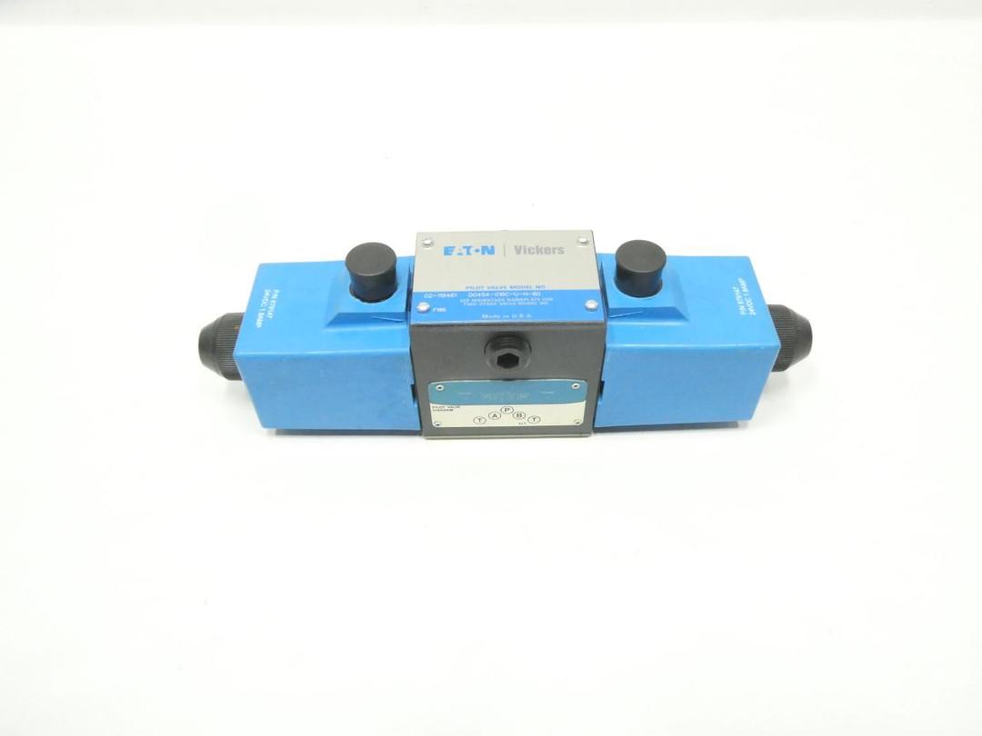 VICKERS DG4S4-016C-U-H-60 HYDRAULIC DIRECTIONAL CONTROL VALVE 24V-DC