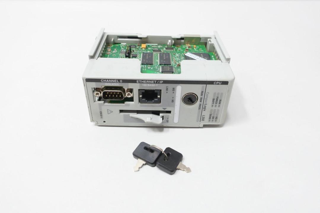 ALLEN BRADLEY 1769-L35E COMPACTLOGIX 1.5MB ENET CONTROLLER SER B
