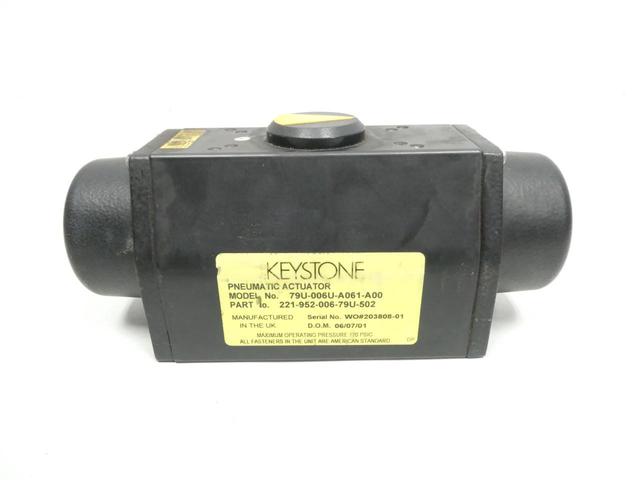 KEYSTONE 79U-006U-A061-A00 PNEUMATIC VALVE ACTUATOR