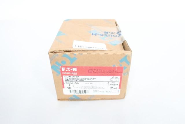 CROUSE HINDS GUAC36 SA CONDULET CONDUIT OUTLET BOX 1IN