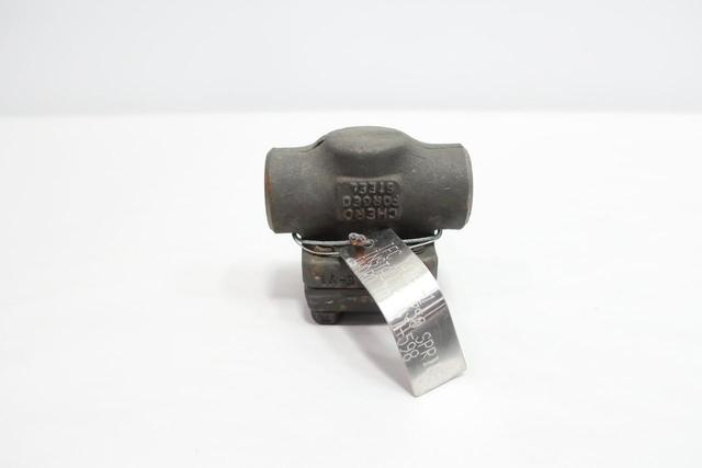 DOUGLAS CHERO FP412/TH STEEL THREADED CHECK VALVE 1/2IN NPT 800