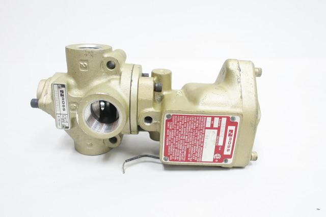 ROSS 2173A5938 355H79 SOLENOID VALVE 24V-DC 3/4IN X 1IN NPT