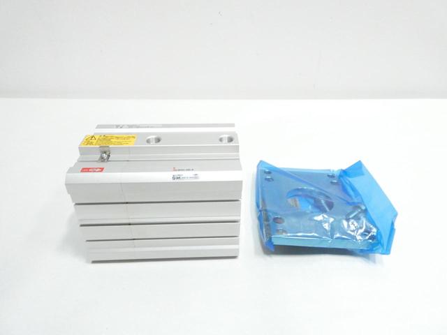 SMC CDLQF100-50D-B DOUBLE ACTING PNEUMATIC CYLINDER 100MM 50MM 1MPA