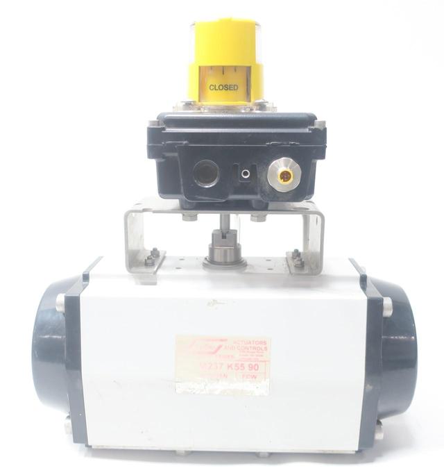 UNITORQ M237 K55 90 PNEUMATIC VALVE ACTUATOR WITH INTELLIS 7700
