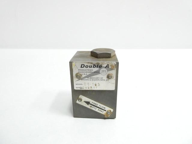 DOUBLE A D4-165 HYDRAULIC RELIEF VALVE
