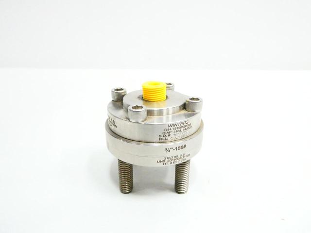 WINTERS D44.75150SS5SS FLANGED SEAL WELDED DIAPHRAGM