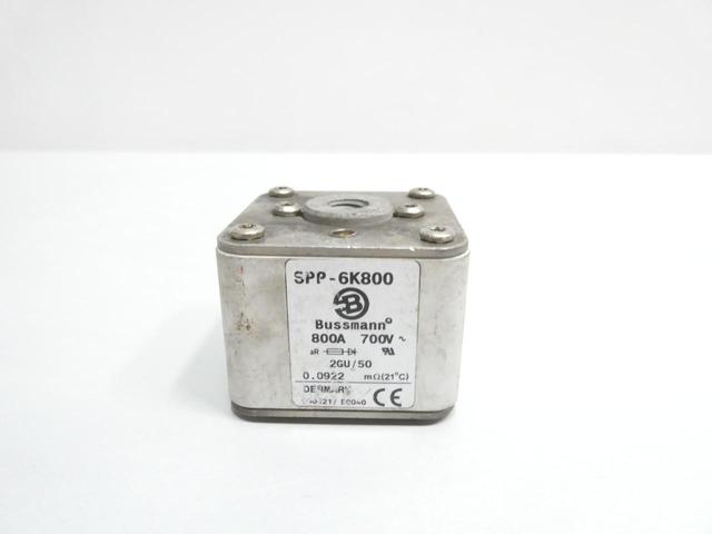COOPER BUSSMANN SPP-6K800 SQUARE BODY FUSE 800A AMP 700V-AC