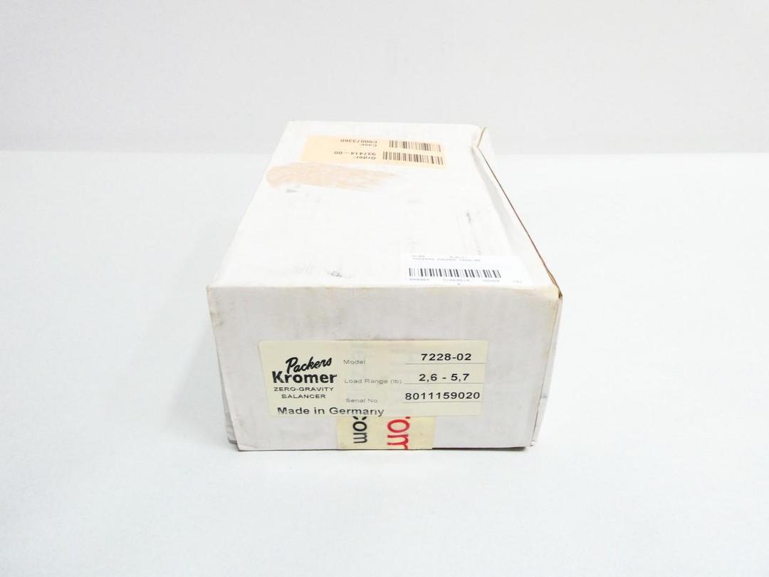PACKERS KROMER 7228-02 ZERO-GRAVITY BALANCER 2.6-5.7LB
