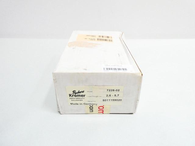 PACKERS KROMER 7228-02 ZERO-GRAVITY BALANCER 2.6-5.7LB