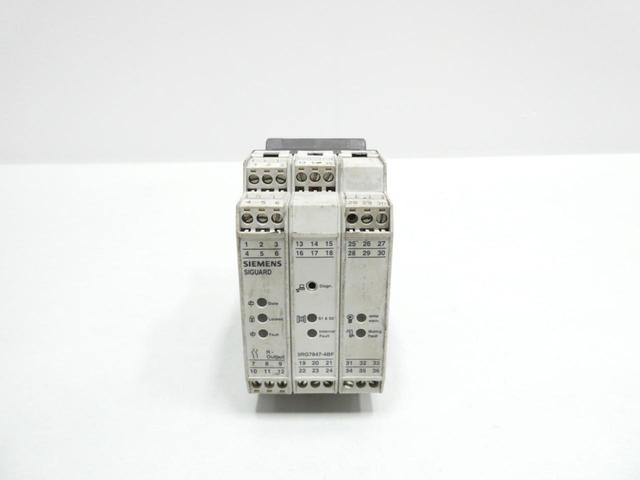 SIEMENS 3RG7847-4BF SIGUARD SAFETY RELAY 24V-DC