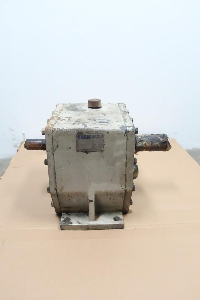 FALK 1050FC3A INLINE SPEED REDUCER ENCLOSED GEAR DRIVE 2HP 131.6:1