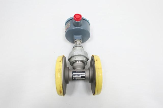 FOXBORO 1-82F6E4 VORTEX FLOW METER 885.1P/GAL 1IN 15-30V-DC