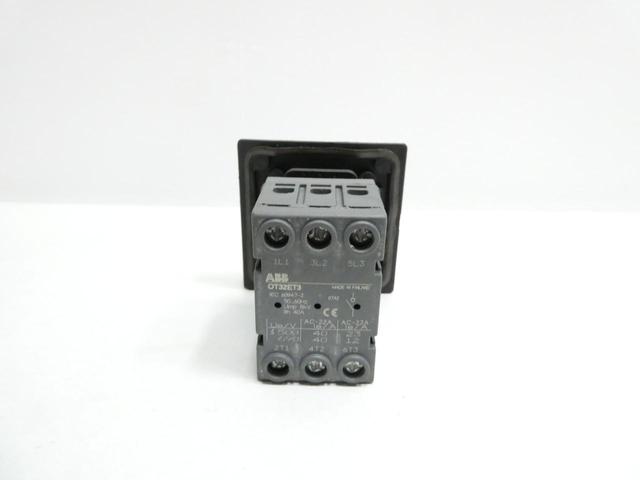 ABB OT32ETS NON-FUSIBLE DISCONNECT SWITCH 3P 40A AMP 600V-AC