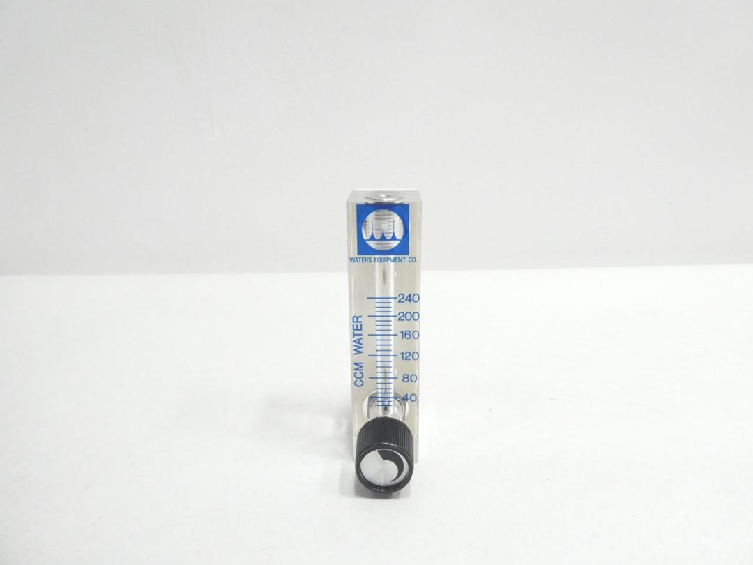 WATERS F476 VARIABLE AREA FLOW METER 20-240CCM 1/8IN NPT